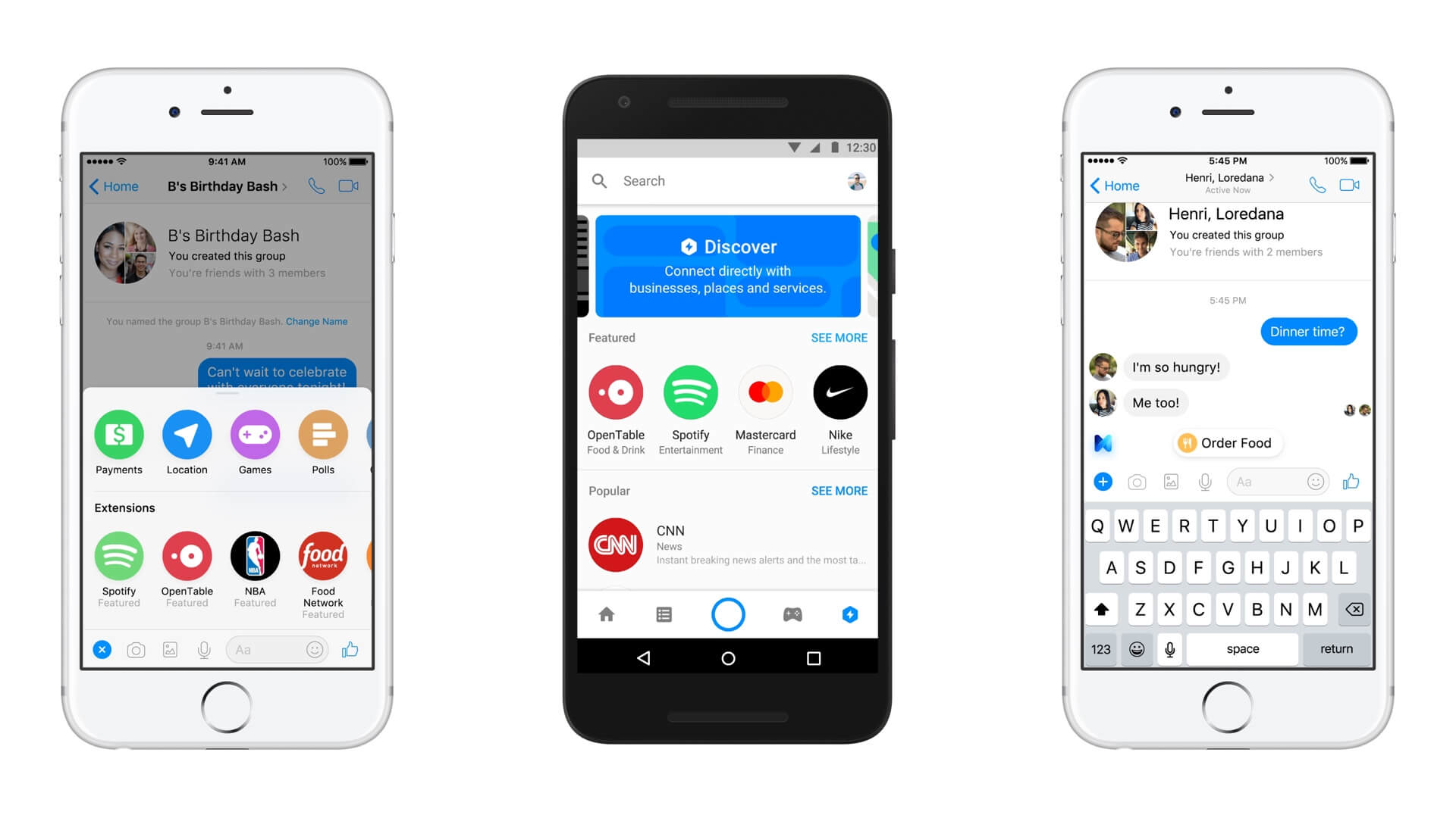 Discover Tab Facebook Bot